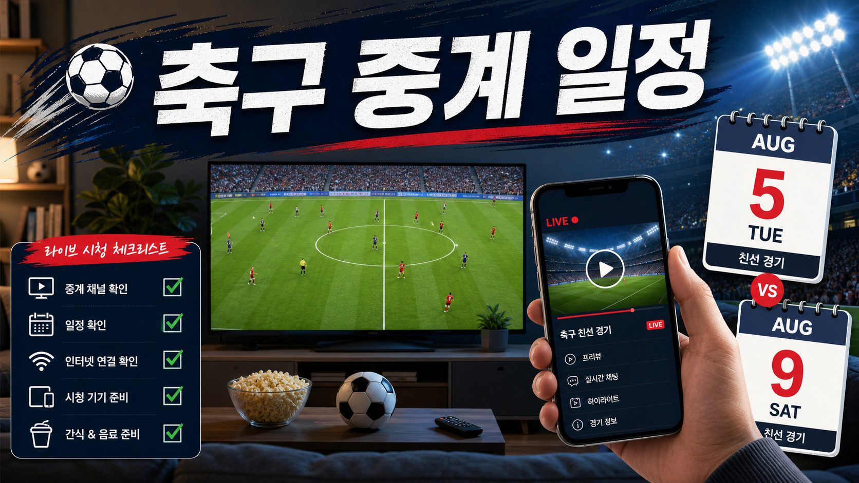 팀 K리그 맨시티 중계 일정, 8월 5일 쿠팡플레이 시청 전 체크